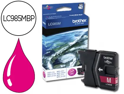 Imagen Ink-jet brother lc-985m magenta dcp-j125/dcp-j315w mfc-j265w/mfc-j410/mfc-j415w