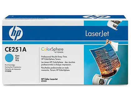 Imagen Toner hp laserjet color cp3525 cian 7.000 pag