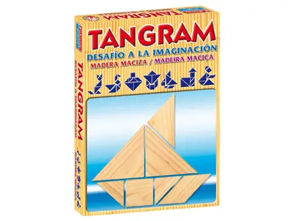 Imagen Juegos de mesa falomir tangram de madera