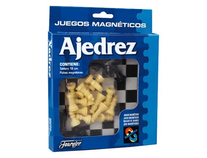 Imagen Juegos de mesa ajedrez magnetico 20x16 1x2,2