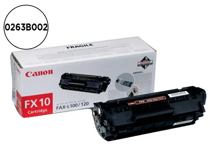 Imagen Toner canon l100/l120 fx-10 negro 2000 pag@5%