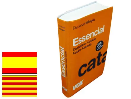 Imagen Diccionario vox esencial -catalan castellano