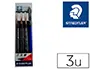 Imagen Rotulador staedtler calibrado micrometrico negro bolsa de 3 unidades 0,2 -0,4- 0,8 mm + portaminas 777 regalo 2