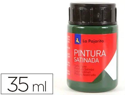 Imagen Pintura latex la pajarita verde pino 35 ml