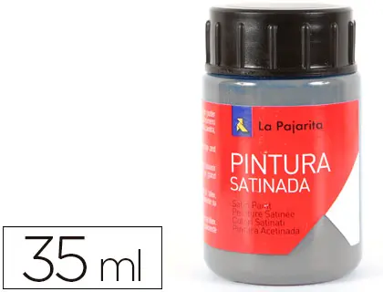 Imagen Pintura latex la pajarita gris 35 ml