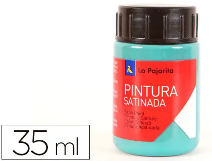 Imagen Pintura latex la pajarita turquesa 35 ml