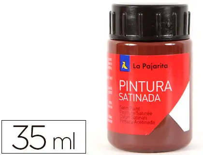 Imagen Pintura latex la pajarita castaa 35 ml