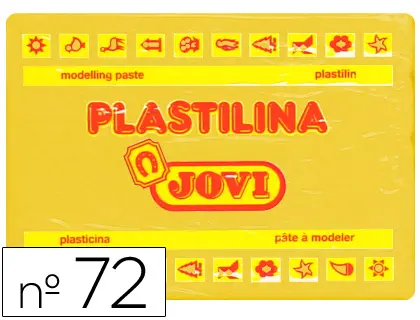 Imagen Plastilina jovi 72 amarillo oscuro -unidad -tamao grande