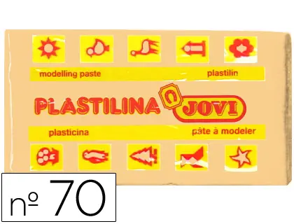 Imagen Plastilina jovi 70 carne -unidad -tamao pequeo