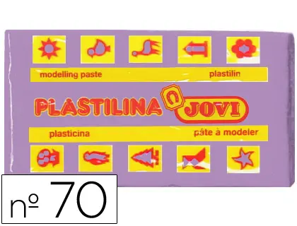 Imagen Plastilina jovi 70 lila -unidad -tamao pequeo