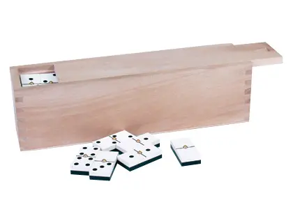 Imagen Domino master profesional 9/9 -caja madera