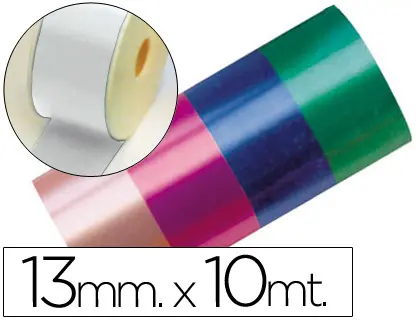 Imagen Cinta fantasia 10 mt x 13 mm blanco