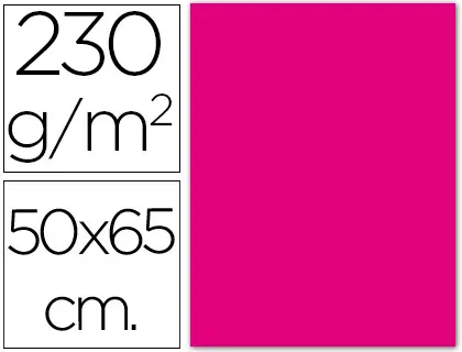 Imagen Cartulina fluorescente magenta 50x65 cm