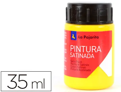 Imagen Pintura latex la pajarita amarillo oro 35 ml