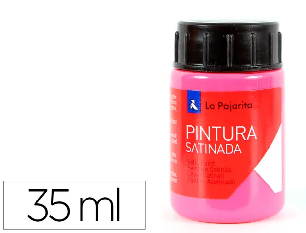 Imagen Pintura latex la pajarita magenta 35 ml