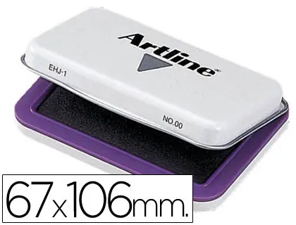 Imagen Tampon artline n 1 violeta -67x106 mm