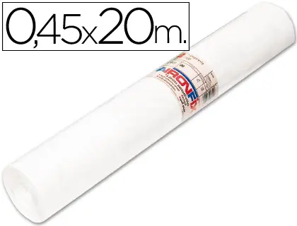 Imagen Rollo adhesivo aironfix unicolor blanco 67002 -rollo de 20 mt