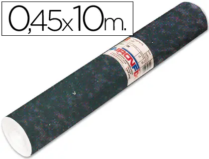 Imagen Rollo adhesivo aironfix especial ante negro 67800 -rollo de 10 mt
