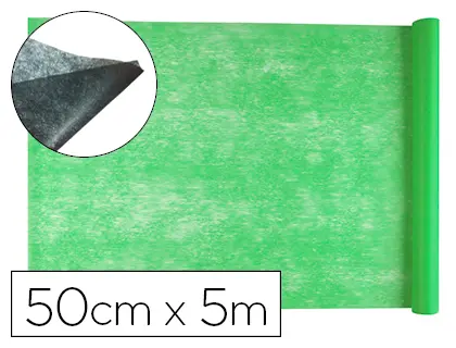 Imagen Tejido sin tejer liderpapel terileno 25 g/m2 rollo de 5 mt verde