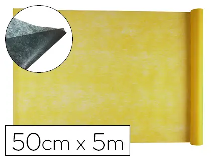 Imagen Tejido sin tejer liderpapel terileno 25 g/m2 rollo de 5 mt amarillo