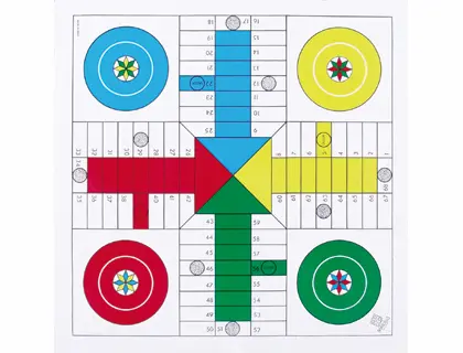 Imagen Parchis poliester con oca 33cm