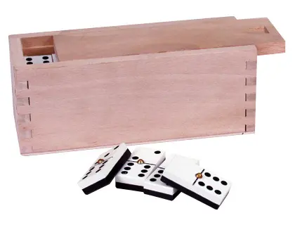Imagen Domino master caja madera