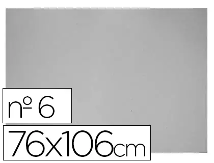 Imagen Carton gris n 6 76x106 cm -hoja
