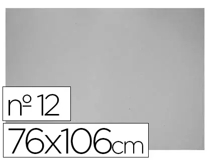 Imagen Carton gris n 12 76x106 cm -hoja