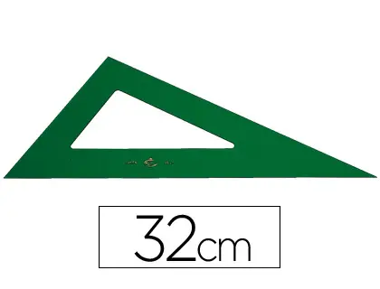 Imagen Cartabon faber 32 cm plastico verde
