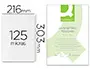 Imagen Bolsa de plastificar q-connect 303 x 216 mm 125 mc din a4 a caja de 100 unidades 2