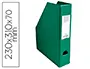 Imagen Revistero exacompta pvc lomo 70mm color verde 230x310x70 mm 2
