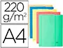 Imagen Subcarpeta cartulina con bolsa exacompta din a4 colores surtidos 220 gr 2