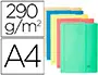 Imagen Subcarpeta cartulina con bolsa exacompta din a4 colores surtidos 290 gr 2