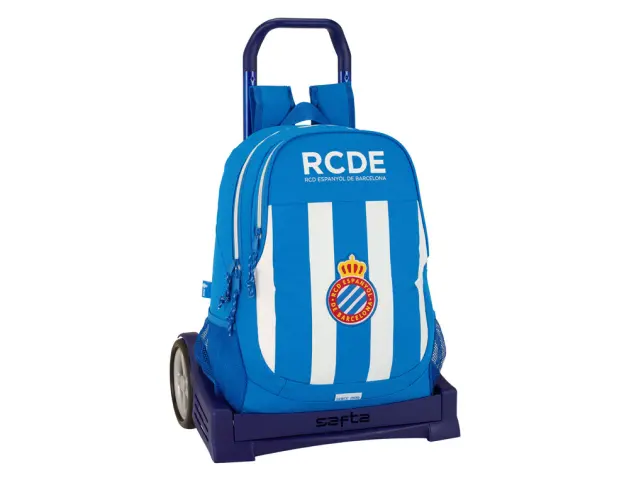 Imagen Cartera escolar safta con carro r.c.d. espaol 330x150x430 mm