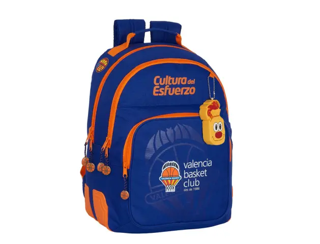 Imagen Cartera escolar safta valencia basket club mochila 320x150x420 mm