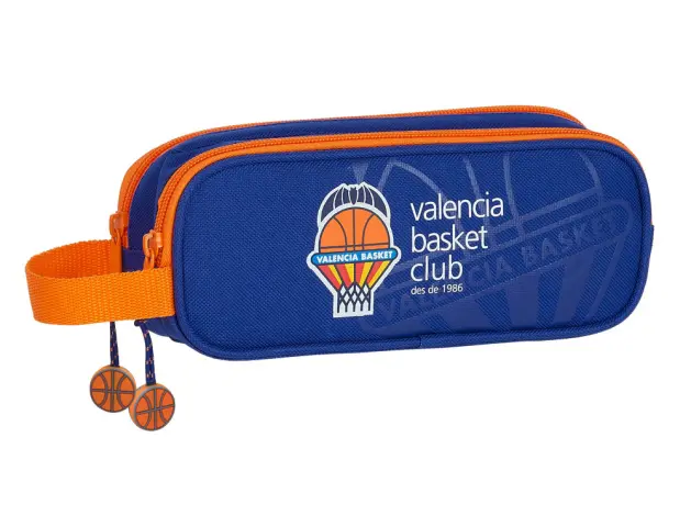 Imagen Bolso escolar safta portatodo valencia basket club doble 210x60x80 mm