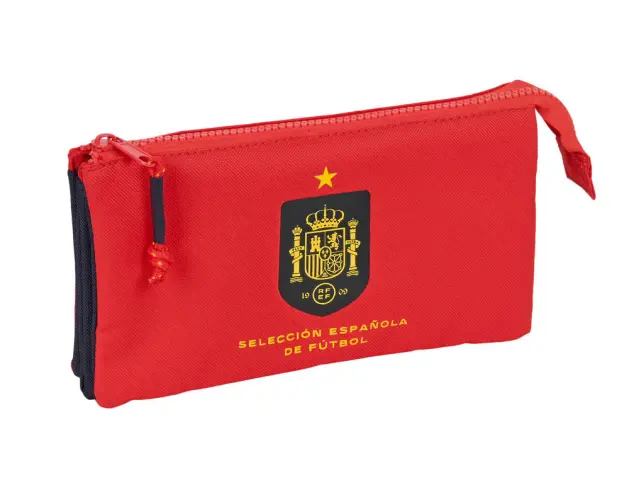 Imagen Bolso escolar safta portatodo triple 220x30x120 mm seleccion espaola de futbol