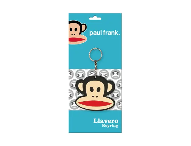 Imagen Llavero safta 80x30 mm paul frank team player