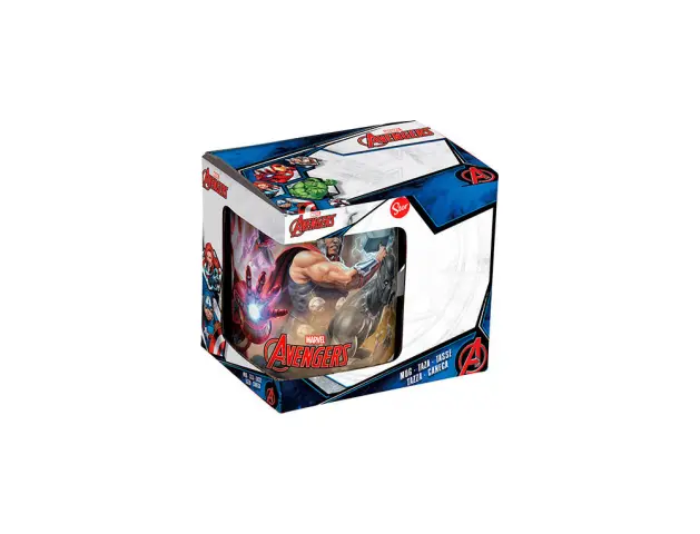 Imagen Taza grande safta escolar 325 ml 117x87x100 mm avengers infinity