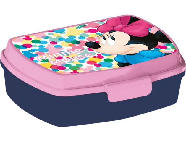 Imagen Sandwichera safta escolar 170x133x56 mm minnie mouse lucky