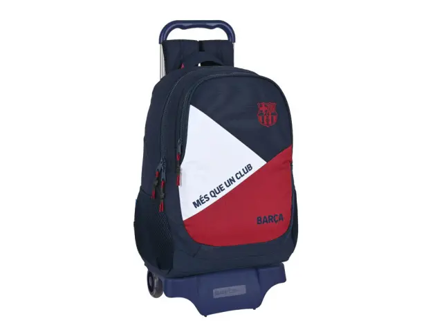 Imagen Cartera escolar safta con carro 320x160x440 mm f.c. barcelona corporativa