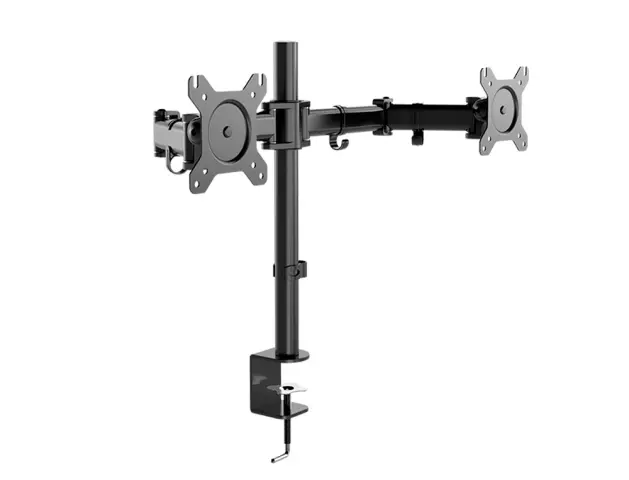Imagen Soporte nox para monitor lite stand 13"/17" dual vesa altura maxima 600 mm hasta 8 kg color negro