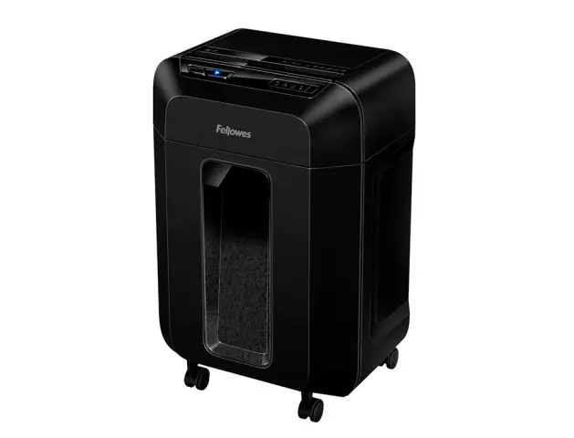 Imagen Destructora de documentos fellowes automax 80m mini corte capacidad de corte 80 hojas destruye grapas clips y