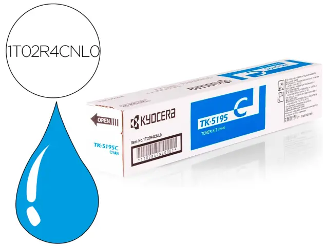 Imagen Toner tk-5195c kyocera 1t02r4cnl0 / cyan