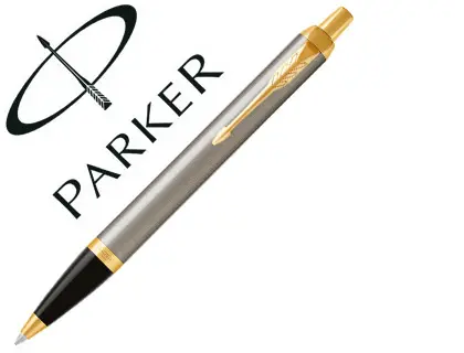 Imagen Boligrafo parker im core metal cepillado gt