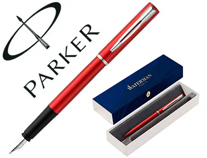 Imagen Pluma waterman allure laca roja en estuche de regalo