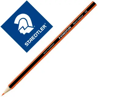 Imagen Lapiz de color staedtler wopex ecologico naranja