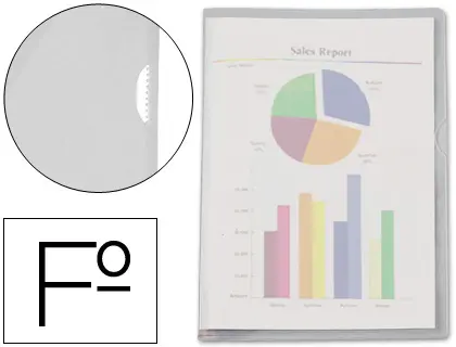 Imagen Carpeta dossier uero plastico esselte folio translucidoo