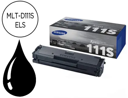 Imagen Toner samsung negro 1000 pag MLT-D111S m2022 m2022w m2070 m2070f m2070fw m2070w