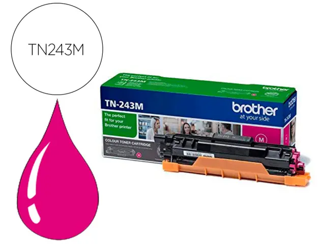 Imagen Toner brother tn243m dcp-l3510cdw / hl- l3270cdw / mfc-l3710cw magenta 1000 paginas